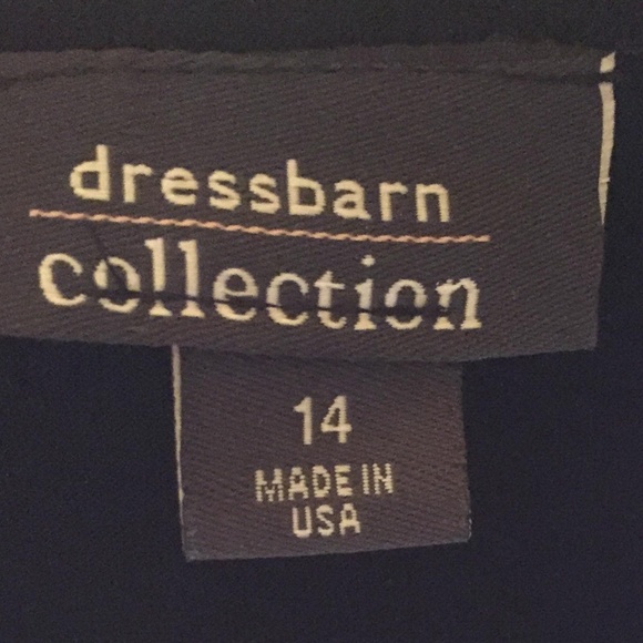 DRESS BARN COLLECTION LITTLE BLACK DRESS TAILORED - Picture 2 of 6